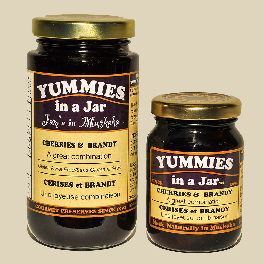 Cherry & brandy jam with cherry scones & clotted cream - Yummy!