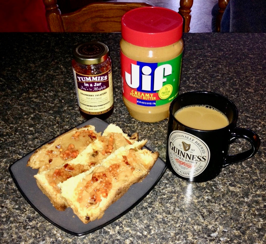 Yummies' Spicy Pepper Jellies go great with peanut butter - who knew!