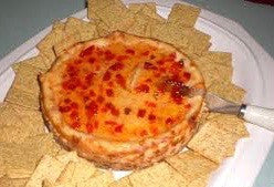 Yummies in a jar Pepper Jelly Cheese Cake Appetiser