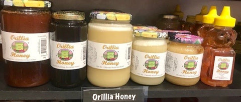 **Honey - unpasteurized from Orillia