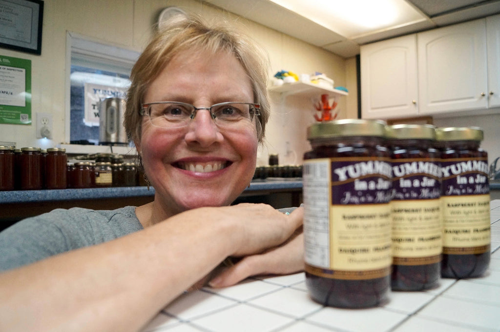 Yummies in a Jar makes the front cover of the Huntsville Forester!