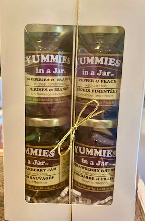 Gift Box including any 4 small Jams or Condiments