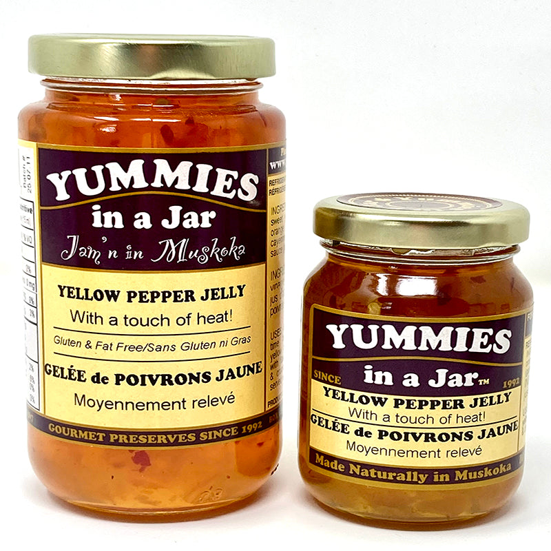 . Pepper Jellies - Yellow Pepper Jelly *NEW* – Yummies in a Jar