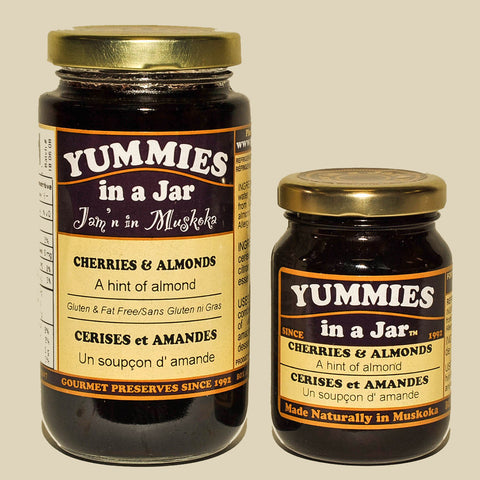 Cherries and Almonds Jam
