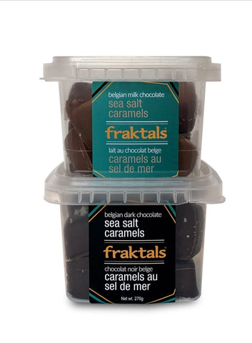 Sea Salted Soft Caramels made by Fraktals