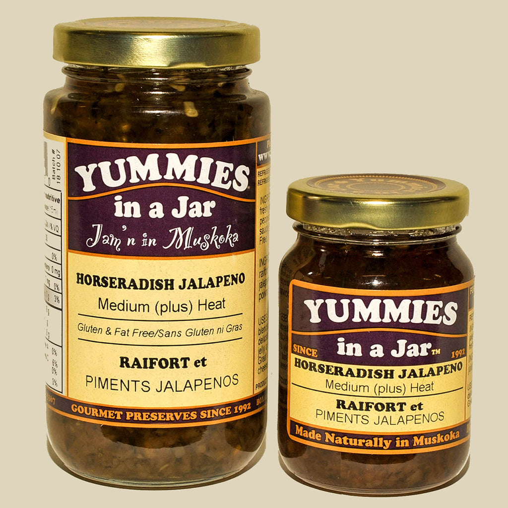 . Pepper Jellies Horseradish Jalapeno Jelly Yummies in a Jar