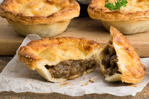 Meat Pies Beef, Pork, Chicken Vegetarian Pies from the Pie