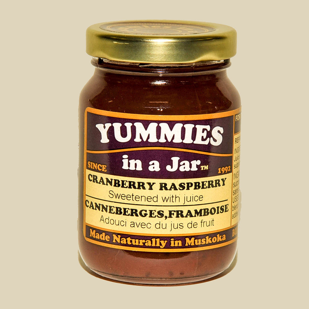 Cranberry Raspberry No Sugar Added Jam – Yummies in a Jar
