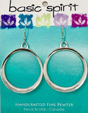 #Pewter - Abstract Earrings