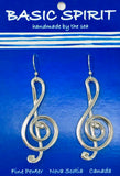 #Pewter - Abstract Earrings