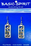 #Pewter - Abstract Earrings