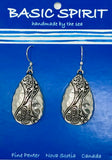#Pewter - Abstract Earrings
