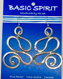 #Pewter - Abstract Earrings