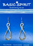 #Pewter - Abstract Earrings