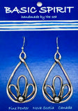 #Pewter - Abstract Earrings