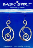 #Pewter - Abstract Earrings